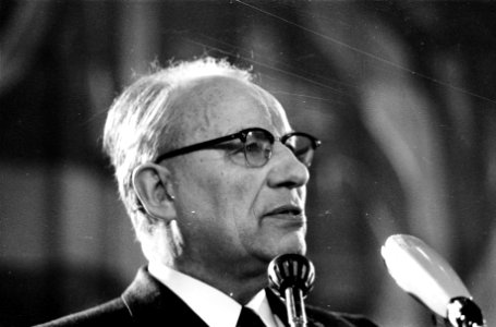 Pastoraal Concilie in Noordwijkerhout. Professor dr. C. van der Woude (Gereforme, Bestanddeelnr 923-4102