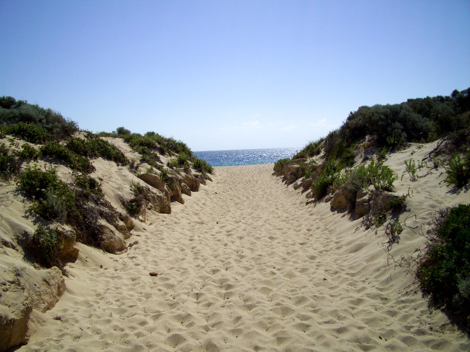 Path through dunes to Preston Beach 1 (E37@WTW2013)