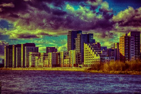 Buildings bank hdr