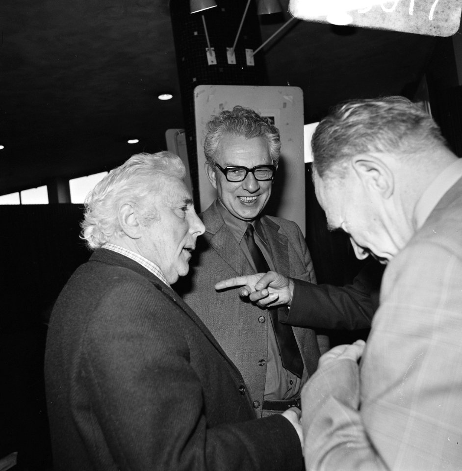 Paul de Groot (links) en Marcus Bakker, Bestanddeelnr 926-9017