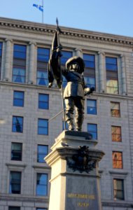 Paul de Chomedey, Sieur de Maisonneuve - Maisonneuve Monument - Montreal, Canada - DSC07659