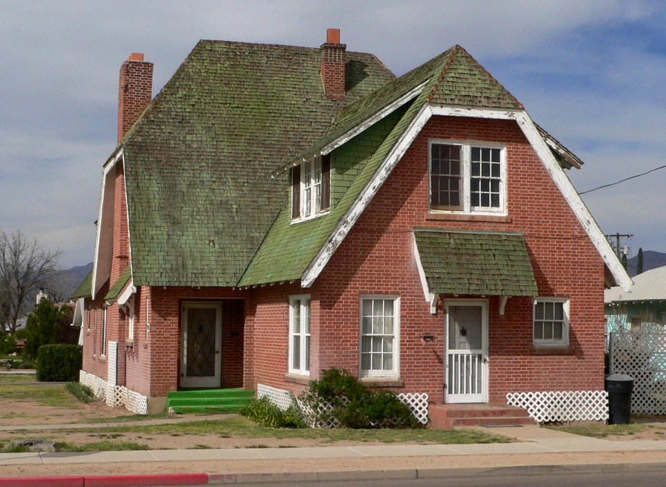 Paul Brooks house (Safford AZ) from SSW 1