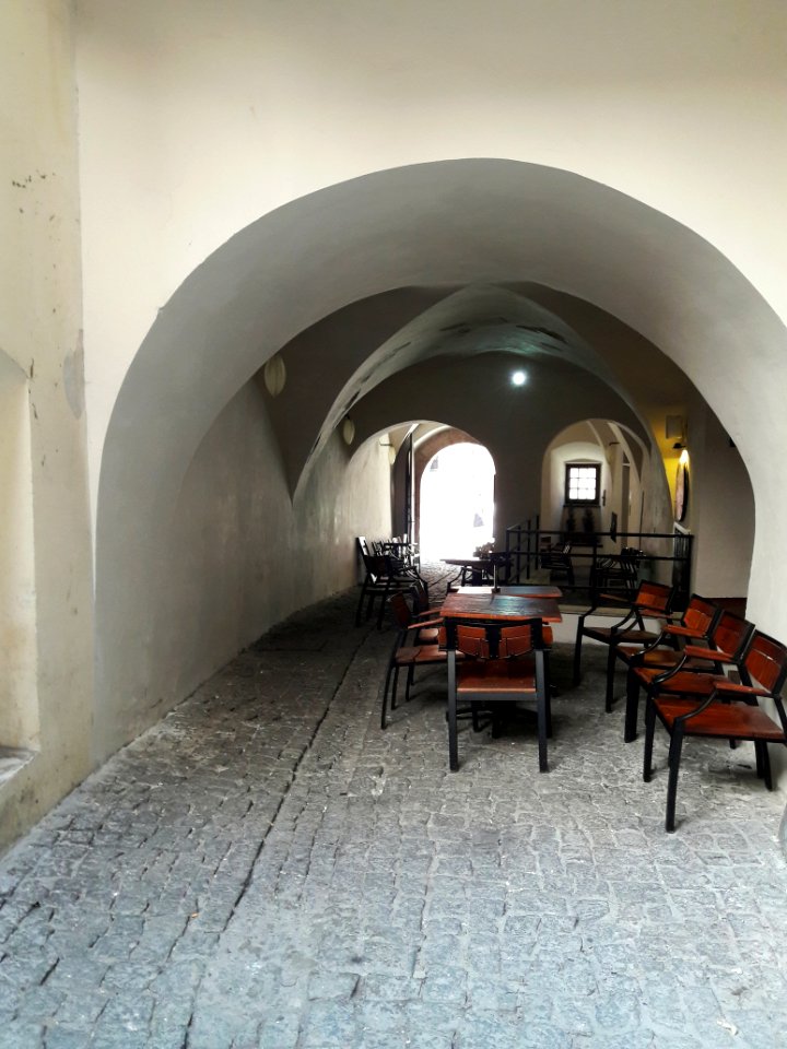 Patio of the Lubomelski House in Lublin 03