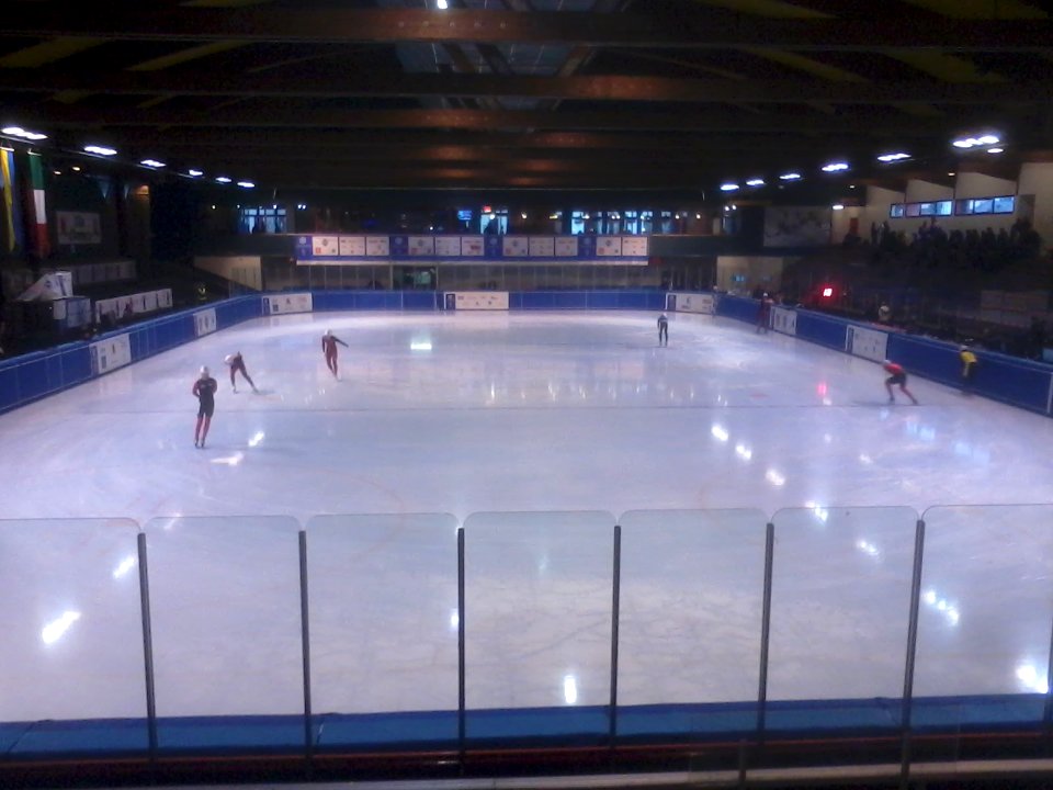 Patinoire short track 28 mars