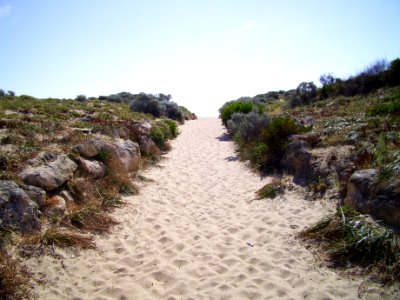 Path through dunes to Preston Beach 3 (E37@WTW2013)
