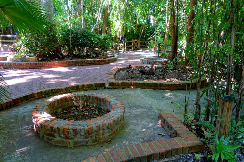Patio - Sarasota Jungle Gardens - Sarasota, Florida - DSC02024