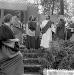 Passiespel Tegelen, avondmaal, Bestanddeelnr 907-1333