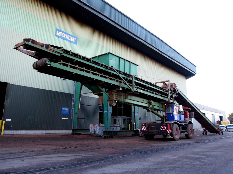 PAT mobile conveyor, Port of Amsterdam pic1