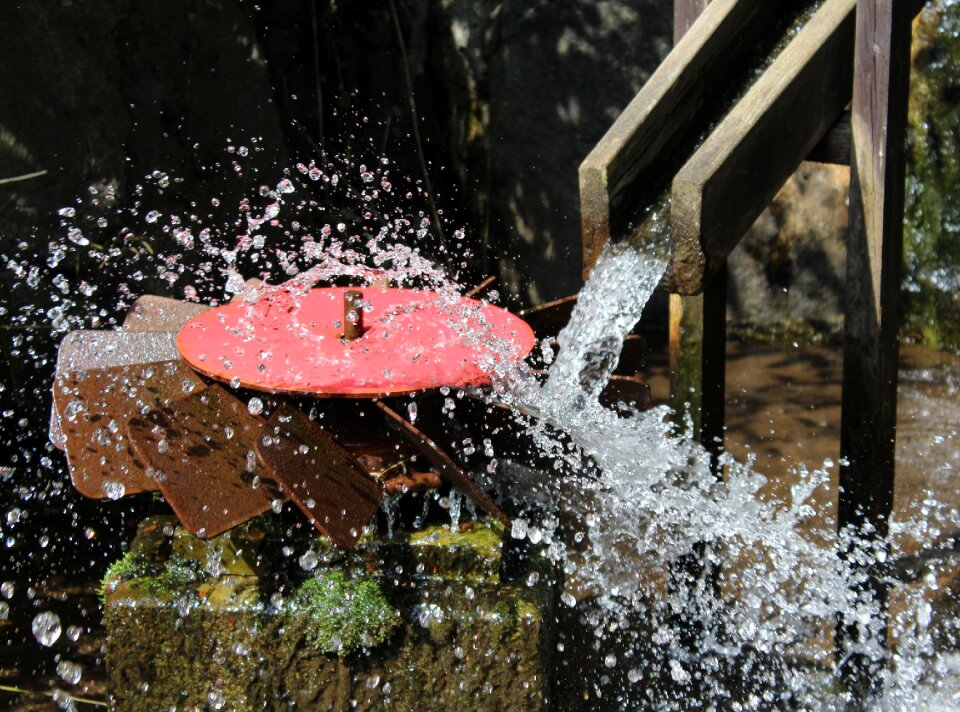 Metal water water fountain