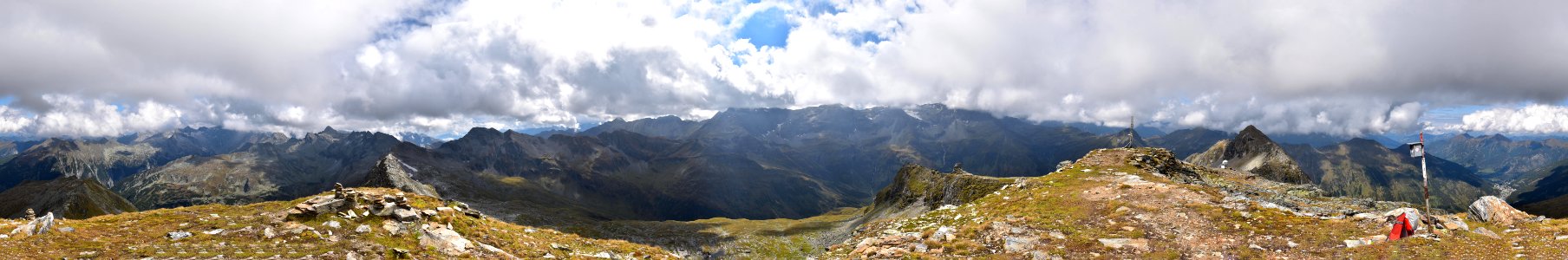 Panorama Gasteinertal Kreuzkogel