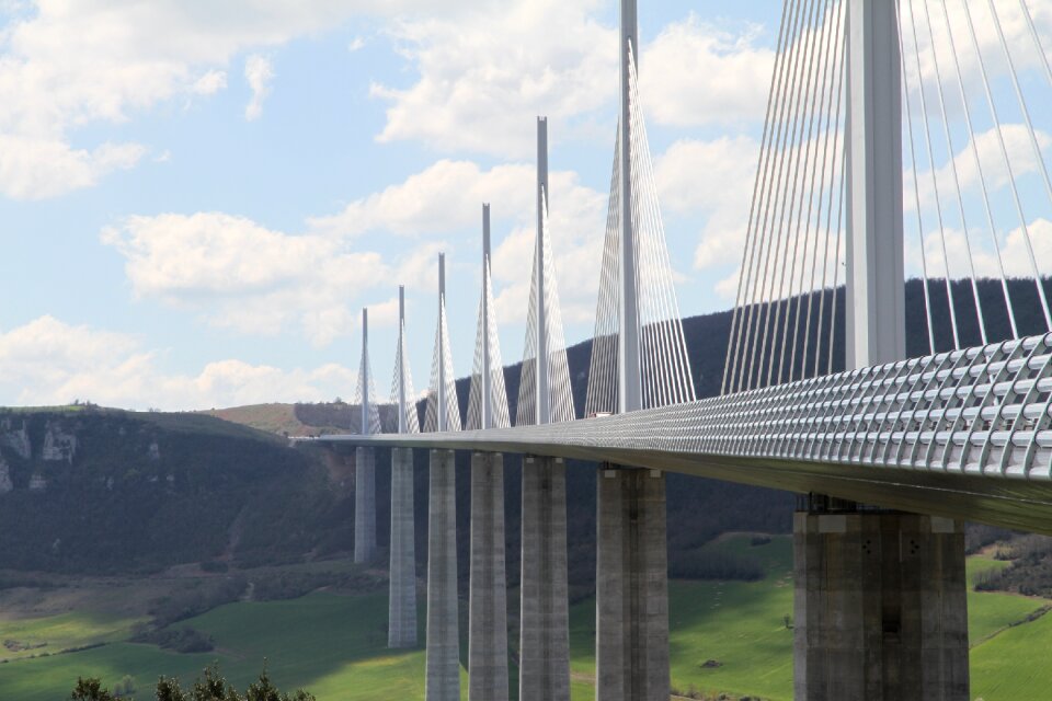 Engineering france millau viaduct bridge