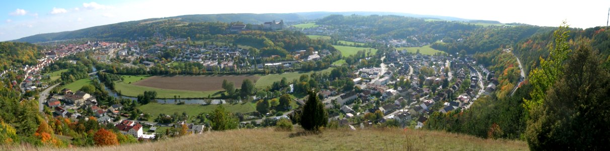 Panorama Große Kreisstadt Eichstätt -20121005