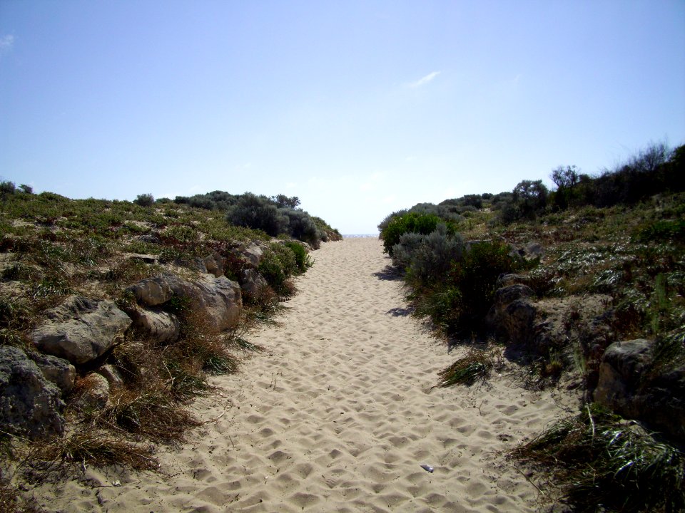 Path through dunes to Preston Beach 4 (E37@WTW2013)