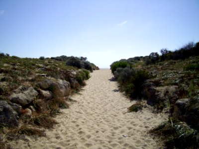 Path through dunes to Preston Beach 4 (E37@WTW2013)