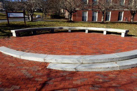 Patio - Regis College - Weston, Massachusetts - DSC09584