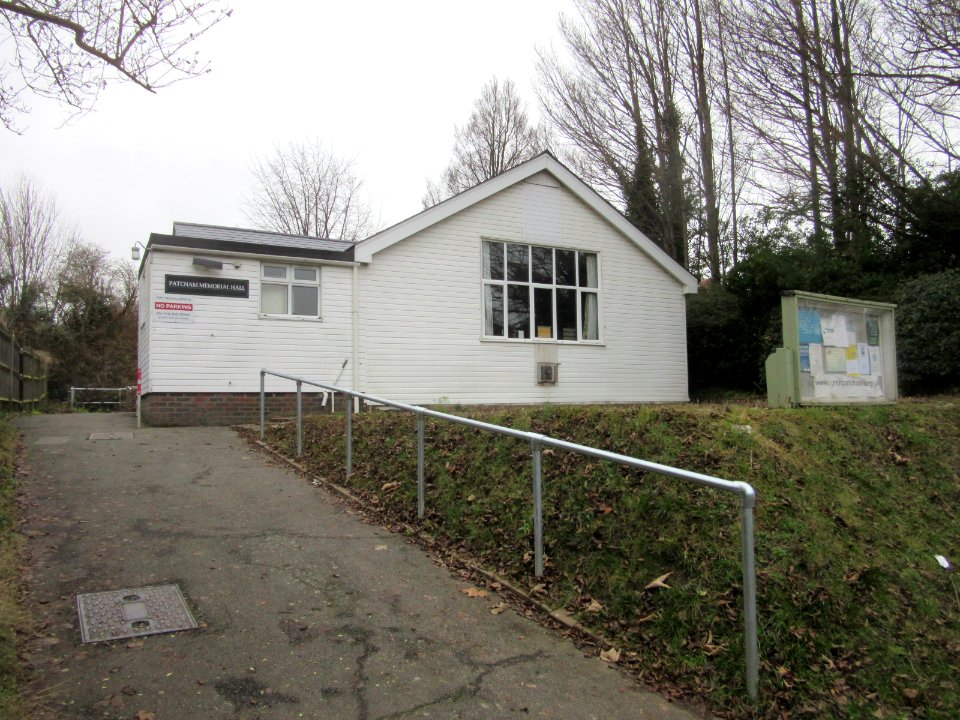 Patcham Memorial Hall, 3 Old London Road, Patcham (December 2016)