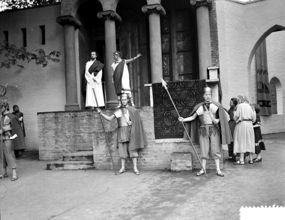 Passiespel Tegelen, avondmaal, Bestanddeelnr 907-1325