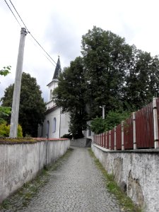 Pačejov - cesta ke kostelu