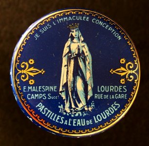 Pastilles a LEAU de Lourdes boitte