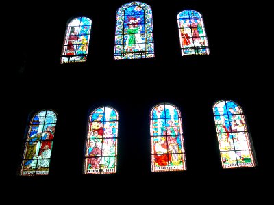 Périgueux (Fr), Cathédrale St.Front, vitraux, 2