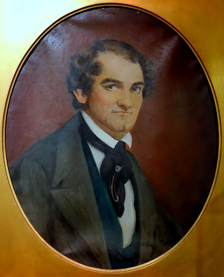 P. T. Barnum by John C. Tiddens, oil on canvas - Circus Museum - John and Mable Ringling Museum of Art - Sarasota, FL - DSC00192