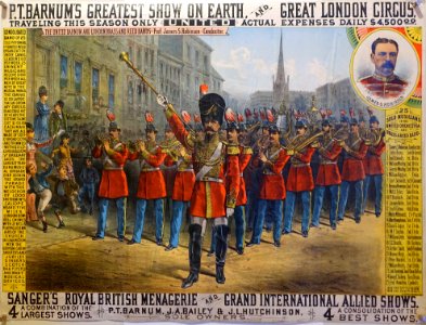 P. T. Barnum's Greatest Show on Earth and Great London Circus - Circus Museum - John and Mable Ringling Museum of Art - Sarasota, FL - DSC00479