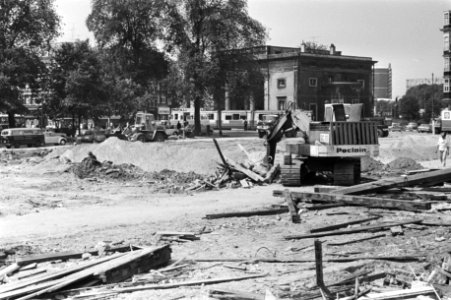 Overzicht van het Haarlemmerplein, achteraan de Haarlemmerpoort, Bestanddeelnr 924-6069