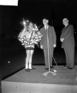 P. Kooyman , Den Haag , winnaar Tour door Nederland, Bestanddeelnr 907-1961