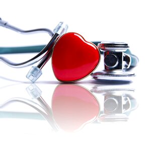 Heart stethoscope medicine photo