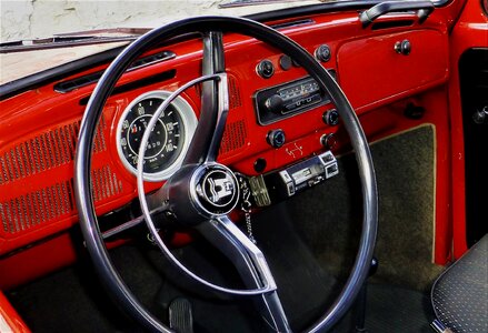 Dashboard classic automotive photo