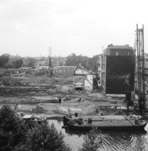 Overzicht werkzaamheden Frederiksplein, Bestanddeelnr 913-0966