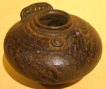 Owl-shaped lime pot from Cambodia, Honolulu Museum of Art 6719.1