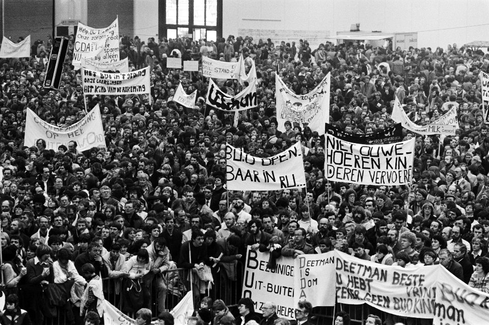 Overzicht van het publiek in de zaal, Bestanddeelnr 932-4911