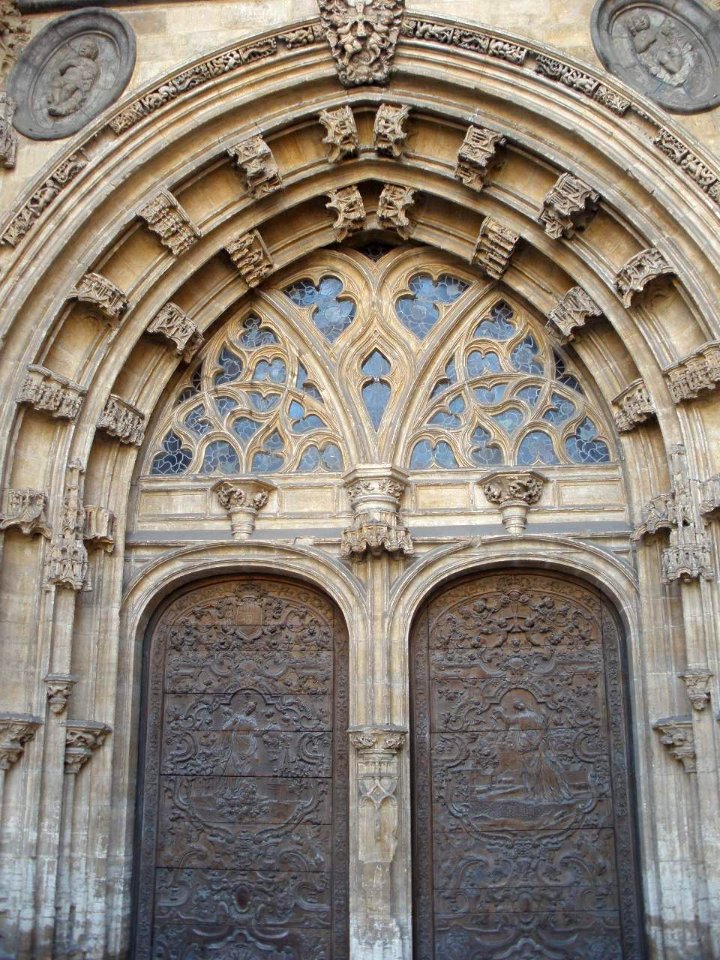 Oviedo - Catedral, portada principal 3