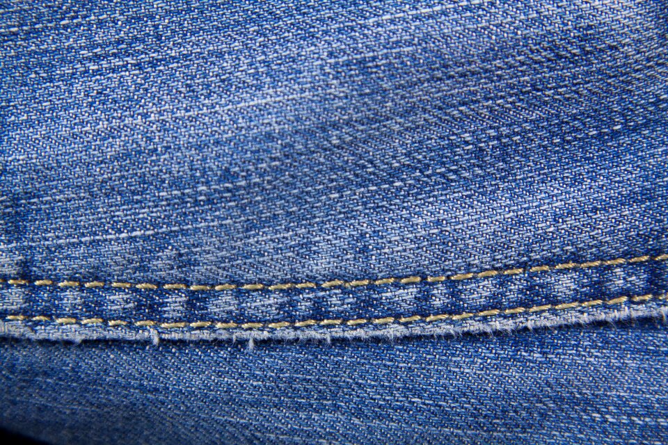 Structure blue pants