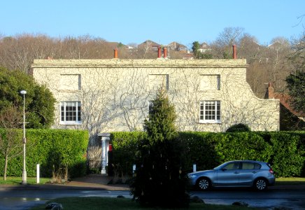 Ovingdean Grange, Greenways, Ovingdean (NHLE Code 1380552) (December 2016)