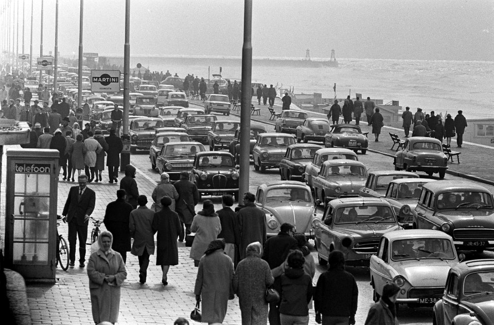 Paasdrukte, verkeersdrukte, Bestanddeelnr 917-6638