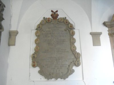 Paderborn - Dom - Epitaph Clemens August von Mengersen