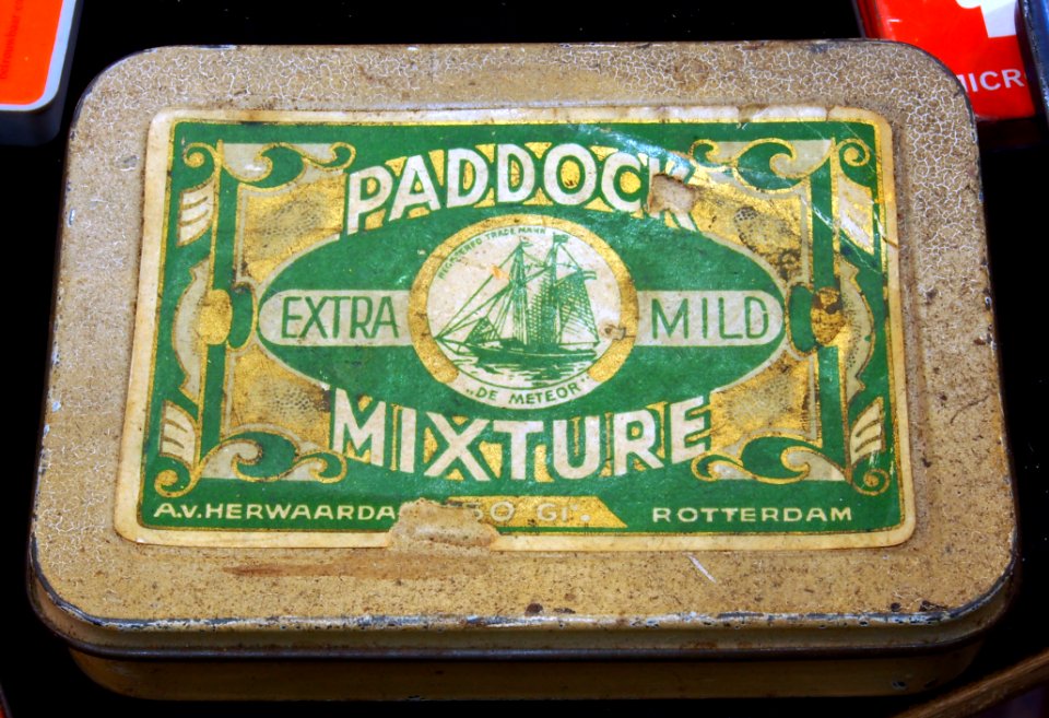 Paddock Mixture 'De Meteor', Extra mild, A v Herwaarda, Rotterdam