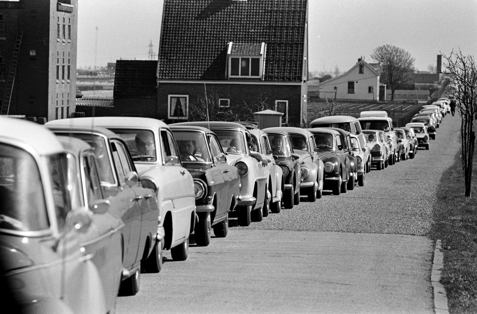 Paasdrukte, verkeersdrukte, Bestanddeelnr 917-6639