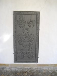 Paderborn - Dom - Grabplatte Friedrich Raban von der Lippe photo