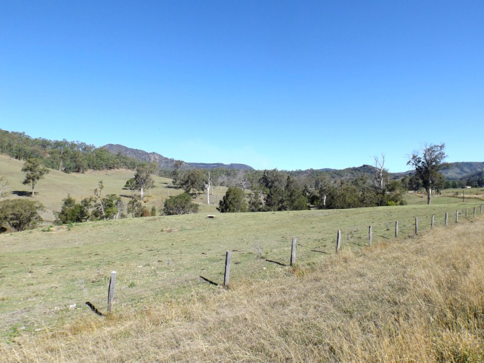 Paddocks along Chingree Creek Road Lamington