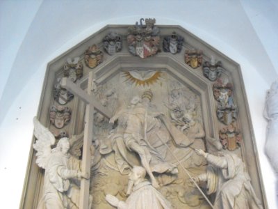 Paderborn - Dom - Epitaph Bernhard Georg von Brenken (3)
