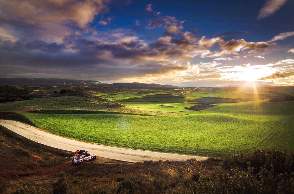 Grassland landscape nature