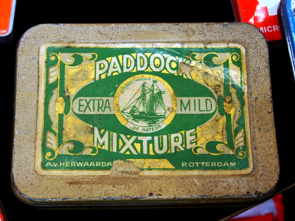 Paddock Mixture 'De Meteor', Extra mild, A v Herwaarda, Rotterdam pic2