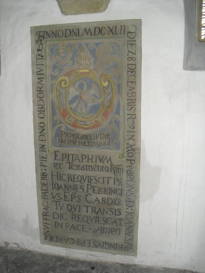 Paderborn - Dom - Grabplatte Johannes Pelcking