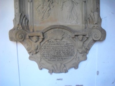 Paderborn - Dom - Johannes Werner von Imbsen - Inschrift