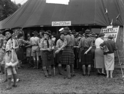 Padvinderskamp Ommen bij winkel, Bestanddeelnr 904-1061