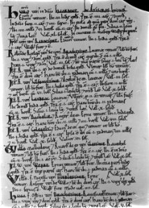 Page from the Domesday book manuscripts (1294847)