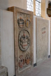 Paderborn - Dom - Westphalenkapelle - Grabplatte Friedrich Heinrich von Westphalen